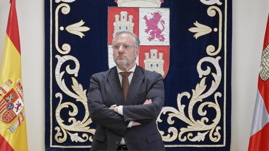 El presidente de las Cortes de Castilla y León, Carlos Pollán, en una imagen de archivo