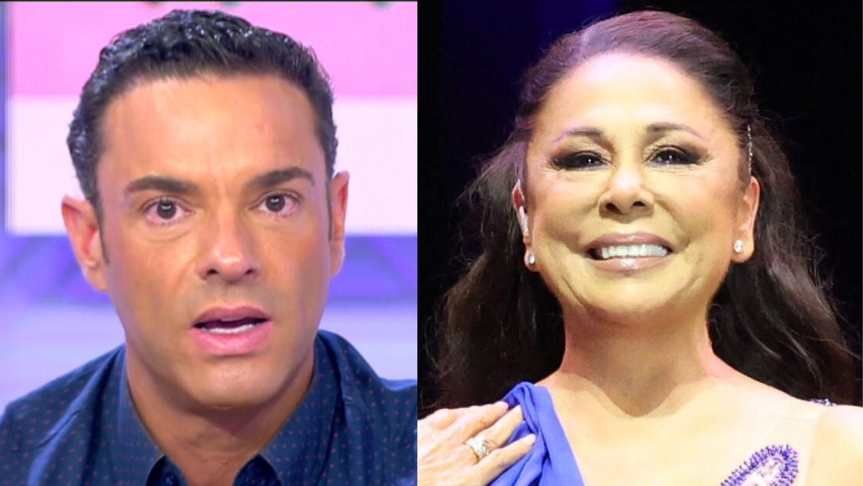 Antonio Rossi e Isabel Pantoja, en un fotomontaje