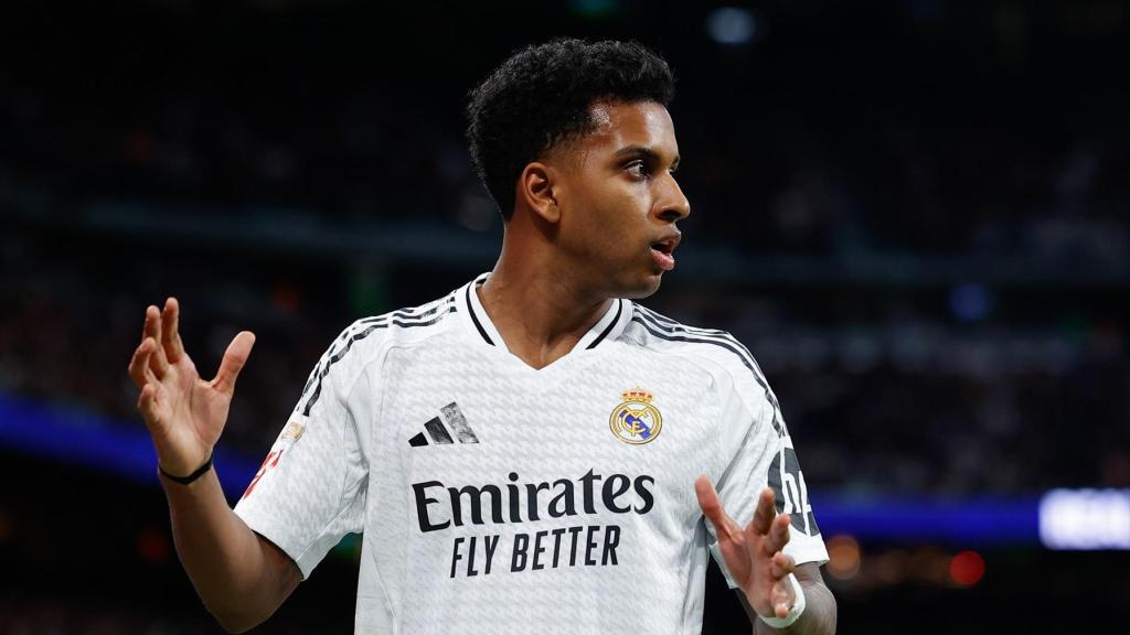Rodrygo, con el Real Madrid