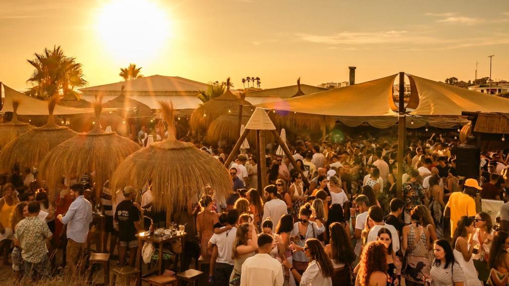 El chiringuito de Punta Umbría.