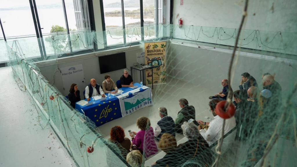 Instante de la presentación.