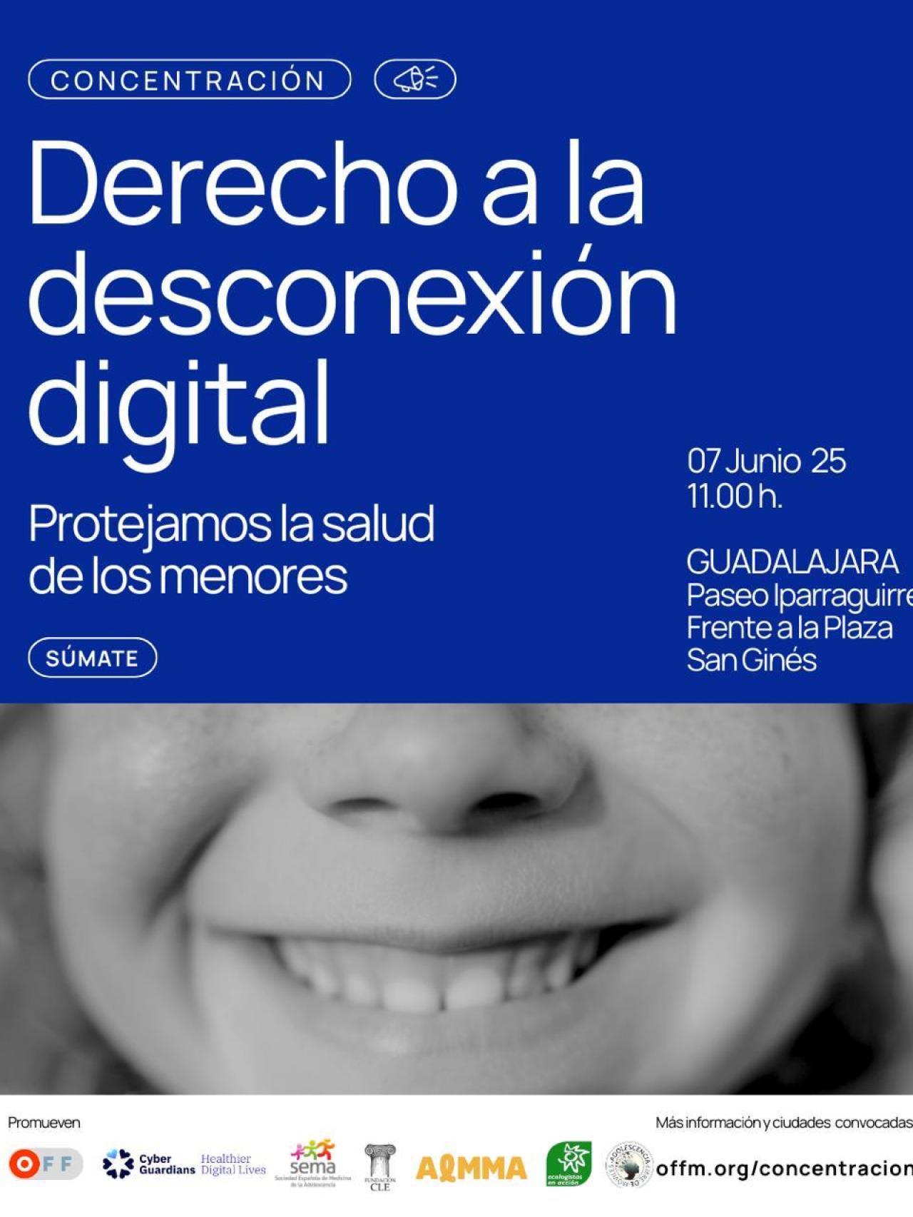 Cartel de la concentración.