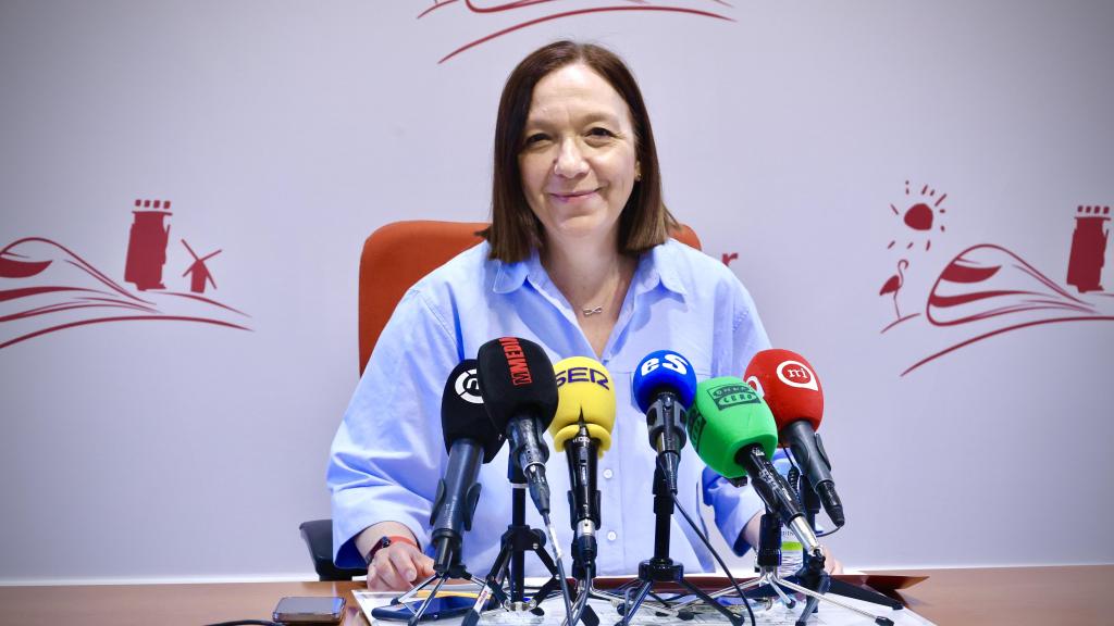 Rosa Melchor, alcaldesa de Alcázar de San Juan. Foto: Ayuntamiento.