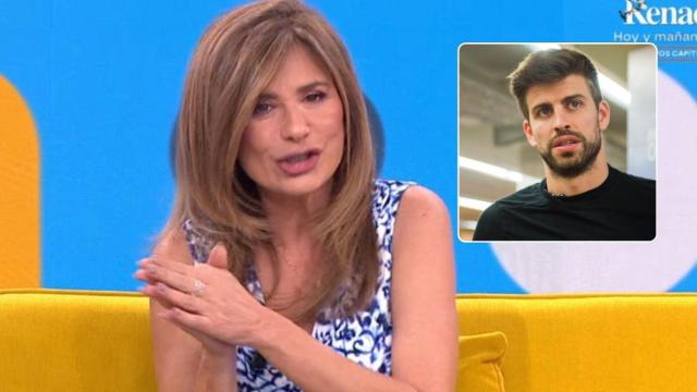 Gema López y Gerard Piqué.