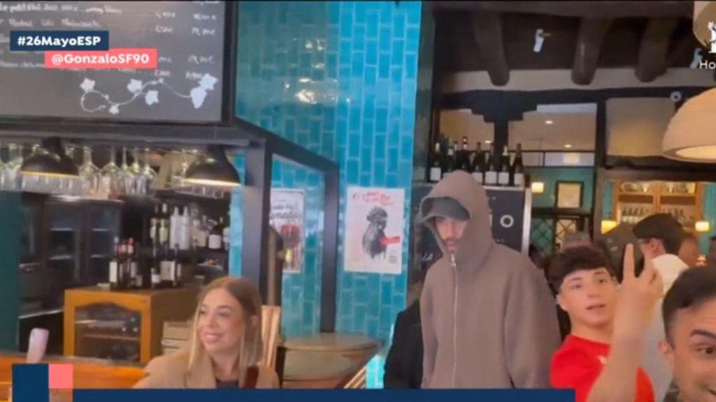 Gerard Piqué y Clara Chía.