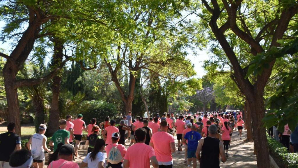 Los corredores de la I Carrera Solidaria ‘5K Pasos que Cuentan’ del  Hospital Quirónsalud Torrevieja.