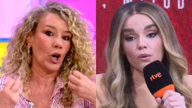 Paloma Ramón, experta en comunicación no verbal, y Melody, en un fotomontaje