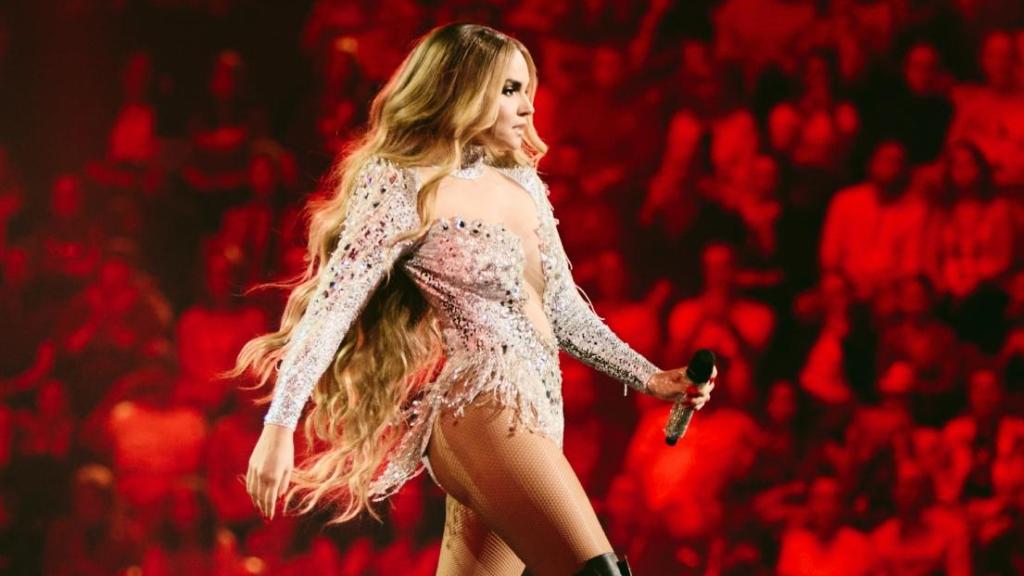 Melody, durante su actuación en Eurovisión 2025.