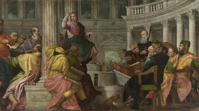 'La disputa con los doctores en el templo' (Paolo Veronese, 1560). Foto: Museo Nacional del Prado