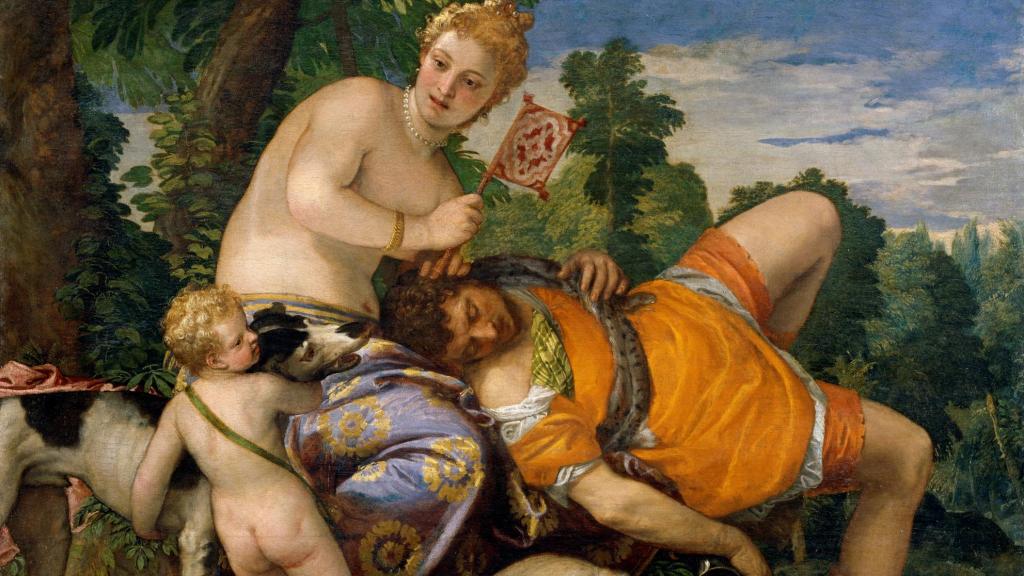 'Venus y Adonis' (Paolo Veronese, 1580). Foto: Museo Nacional del Prado