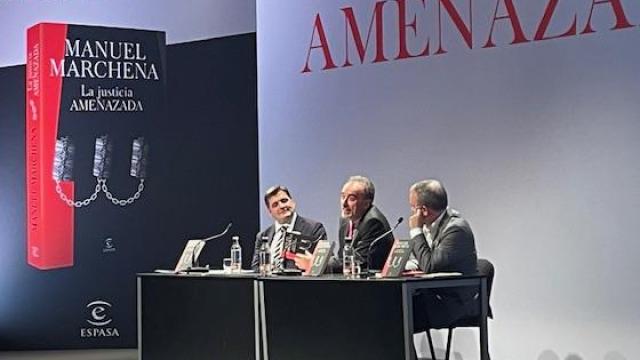 Presentación del libro del magistrado Manuel Marchena, este lunes en el Círculo de Bellas Artes de Madrid