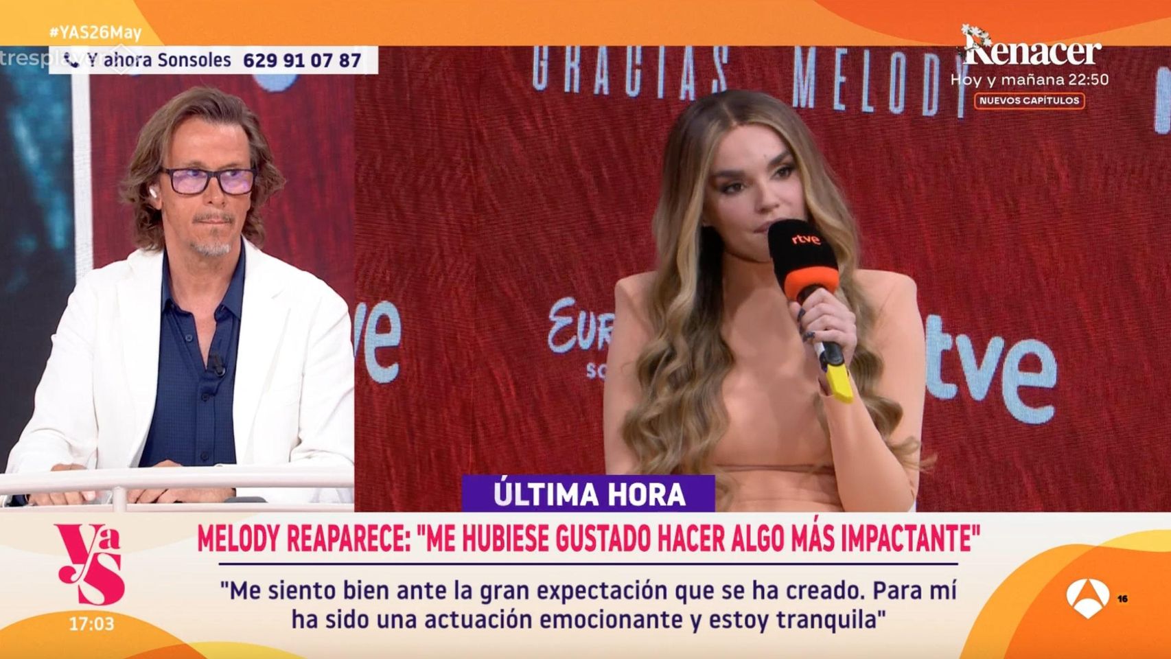 Alejandro Abad, rotundo sobre la rueda de prensa de Melody: 