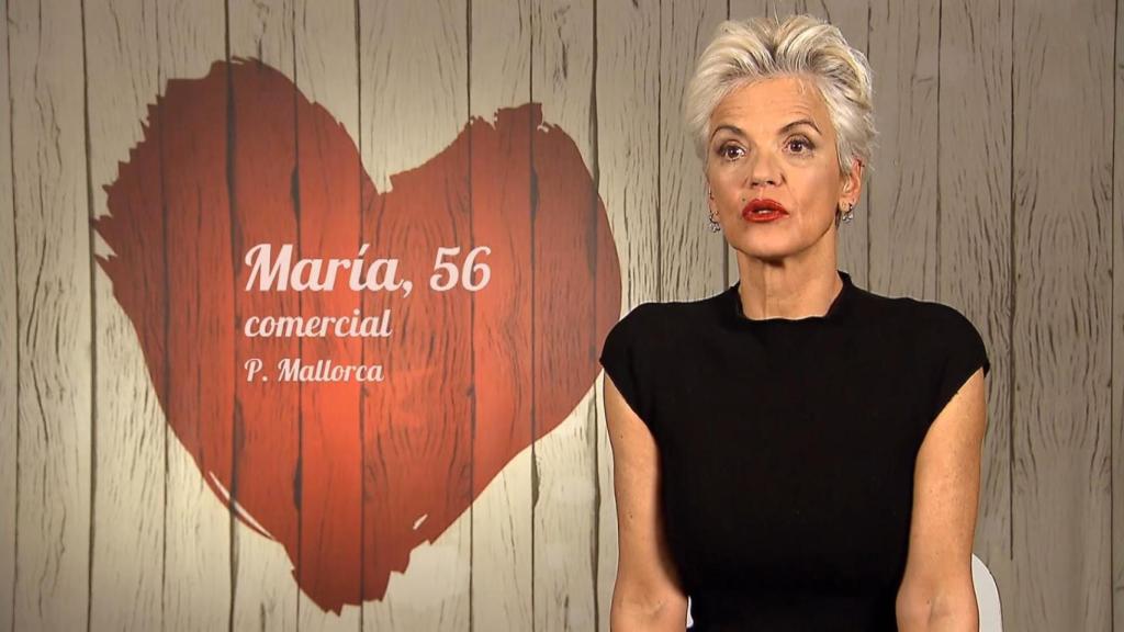 María, en 'First Dates'