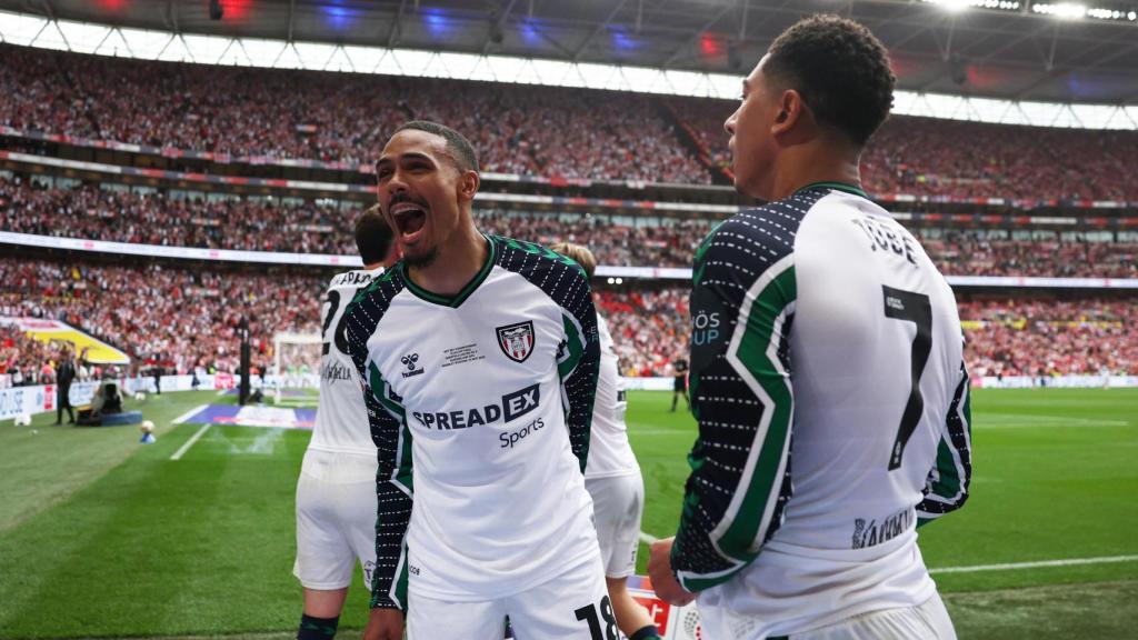 Jobe Bellingham, durante un partido con el Sunderland