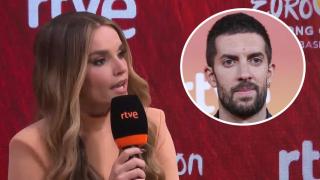 Melody y David Broncano en un fotomontaje hecho por BLUPER.