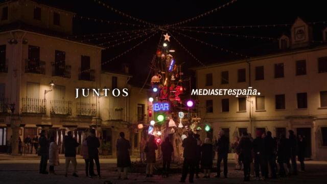 Imagen del spot que Mediaset España lanzó en las pasadas Navidades.
