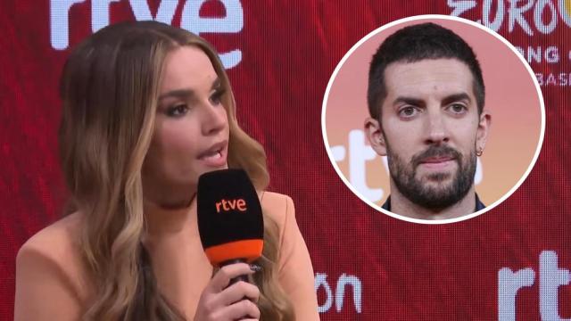 Melody y David Broncano en un fotomontaje hecho por BLUPER.