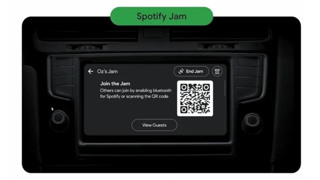 Creación de una Spotify Jam en Android Auto