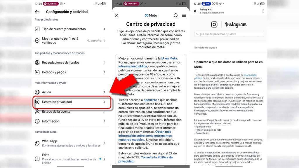 Formulario en Instagram