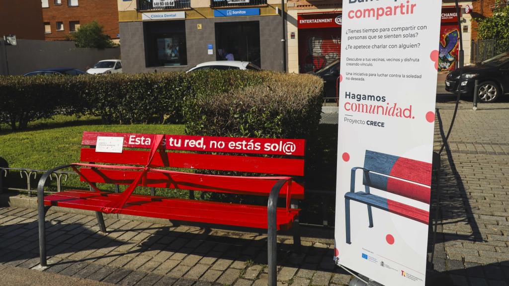 El 'Banco para compartir' de Móstoles.