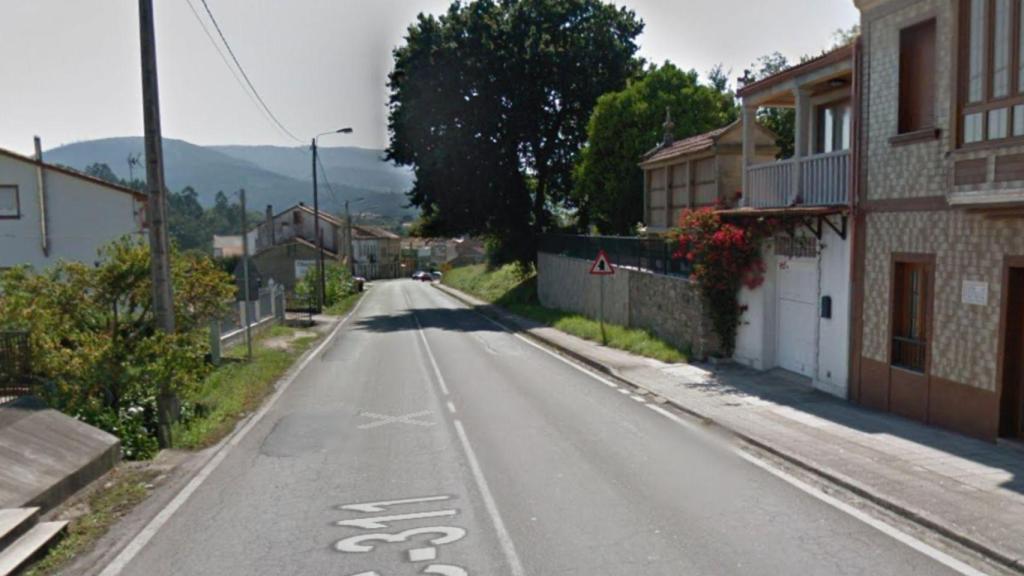 Carretera AC-311, en Noia.