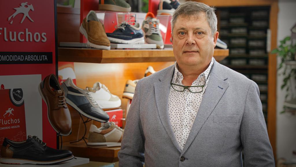 Pedro Sáez, fundador de Eurocalzados en una entrevista para EL ESPAÑOL de Castilla y León