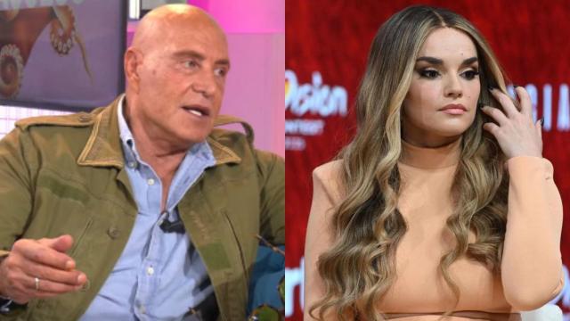 Kiko Matamoros y Melody, en un fotomontaje