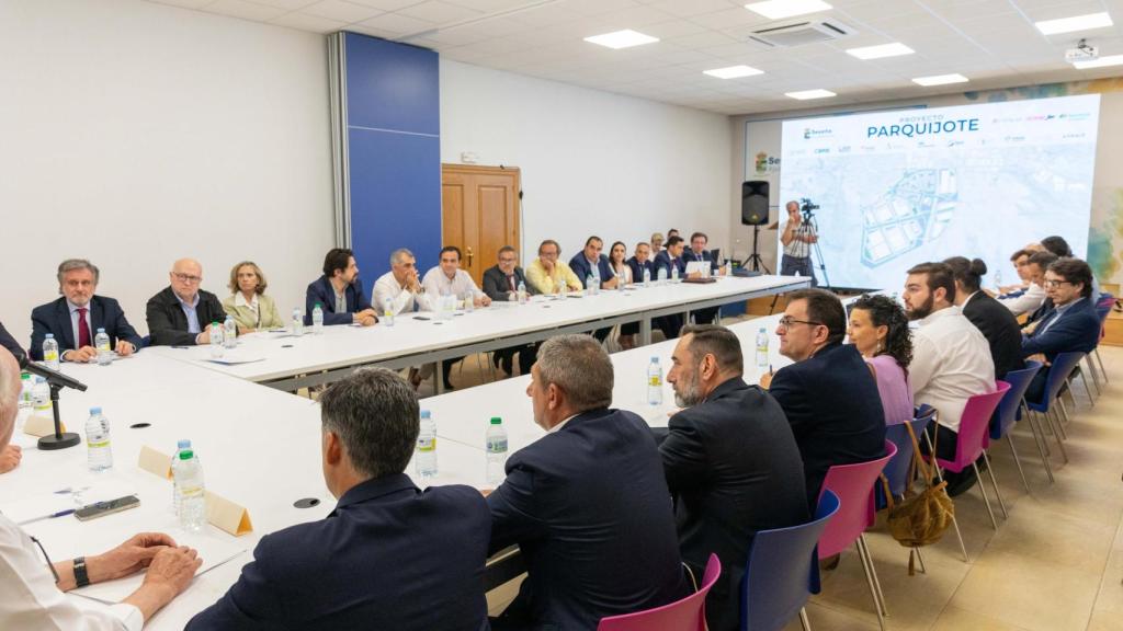 Imagen de archivo de la presentación de Parquijote.