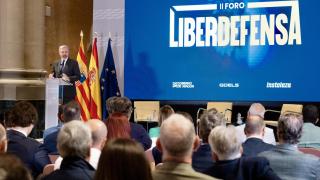 Azcón, en el II Foro Liberdefensa