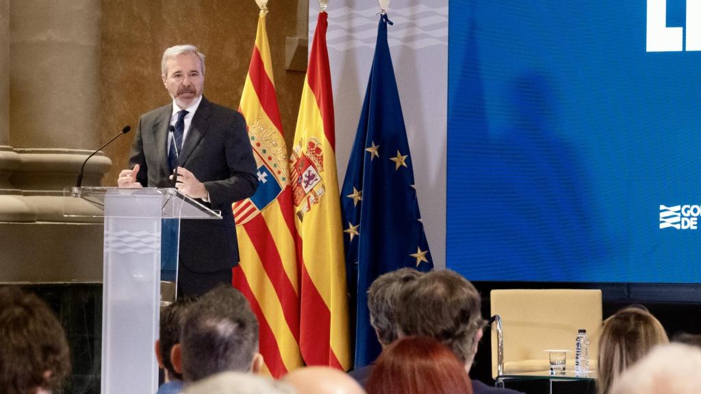 Azcón, en el II Foro Liberdefensa