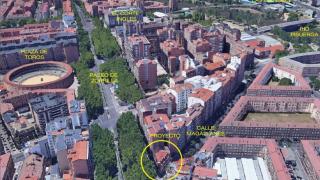 El edificio histórico en calle Magallanes