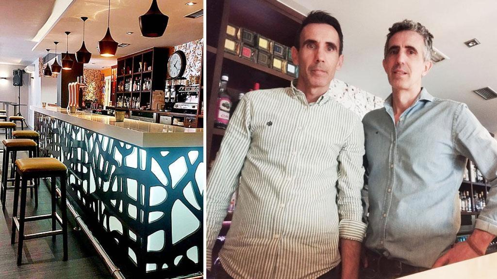 Los dos hermanos y el Bar Plaza 15 de La Pedraja de Portillo