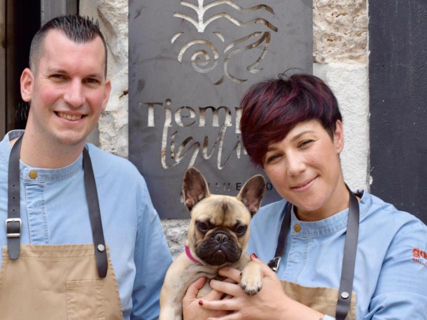 Diego González y Laura Rodríguez, responsables de Tiempos Líquidos