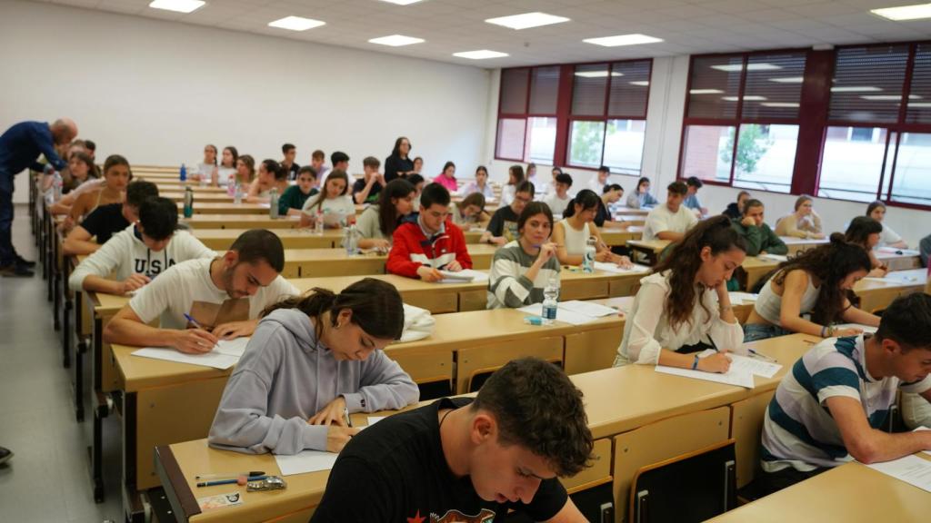 Pruebas de la EBAU 2023 en Valladolid