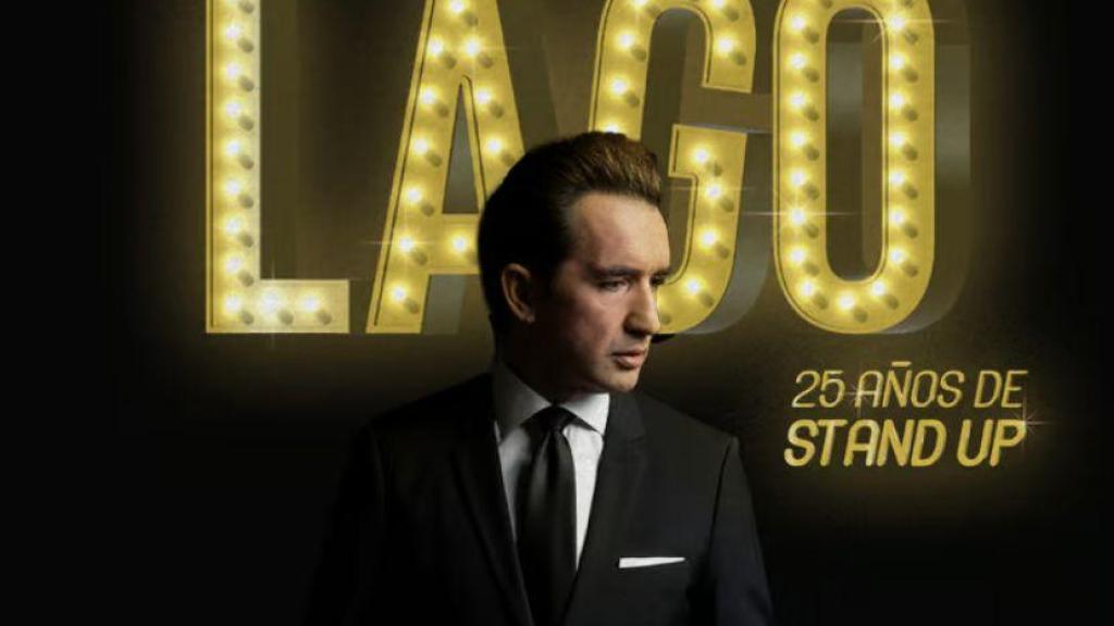 Cartel del nuevo espectáculo de Miguel Lago