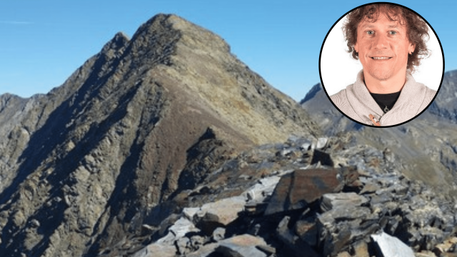 Richard, profesor navarro fallecido en el Pirineo aragonés