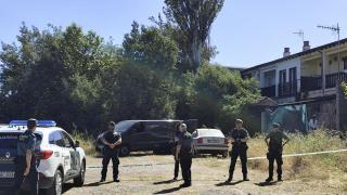 Lugar de Aldeanueva del Camino donde ha tenido lugar el crimen.