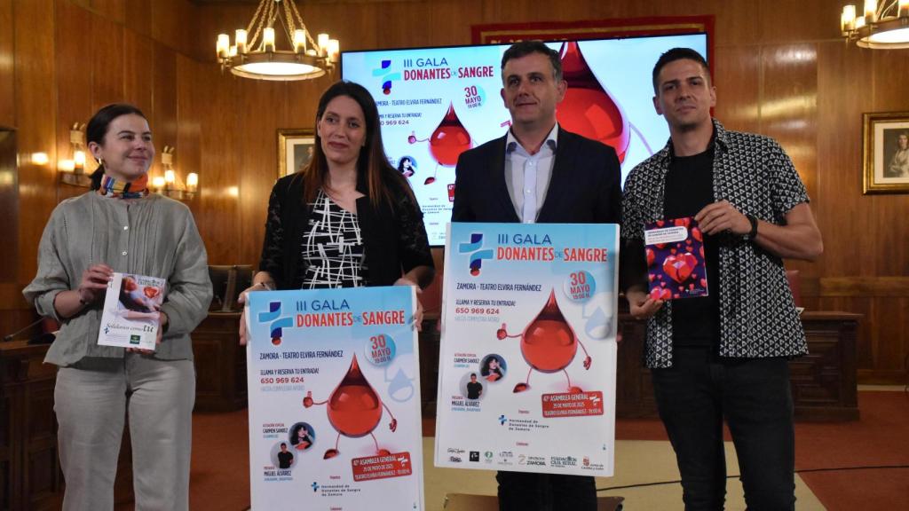 Presentación de la III Gala de Donantes de Sangre