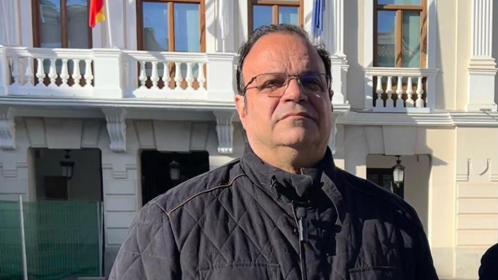 El concejal de la formación en Guadalajara, Víctor Morejón.