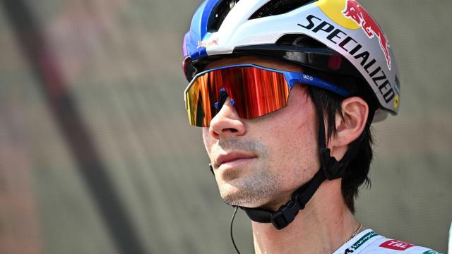 Primoz Roglic, en el Giro de Italia