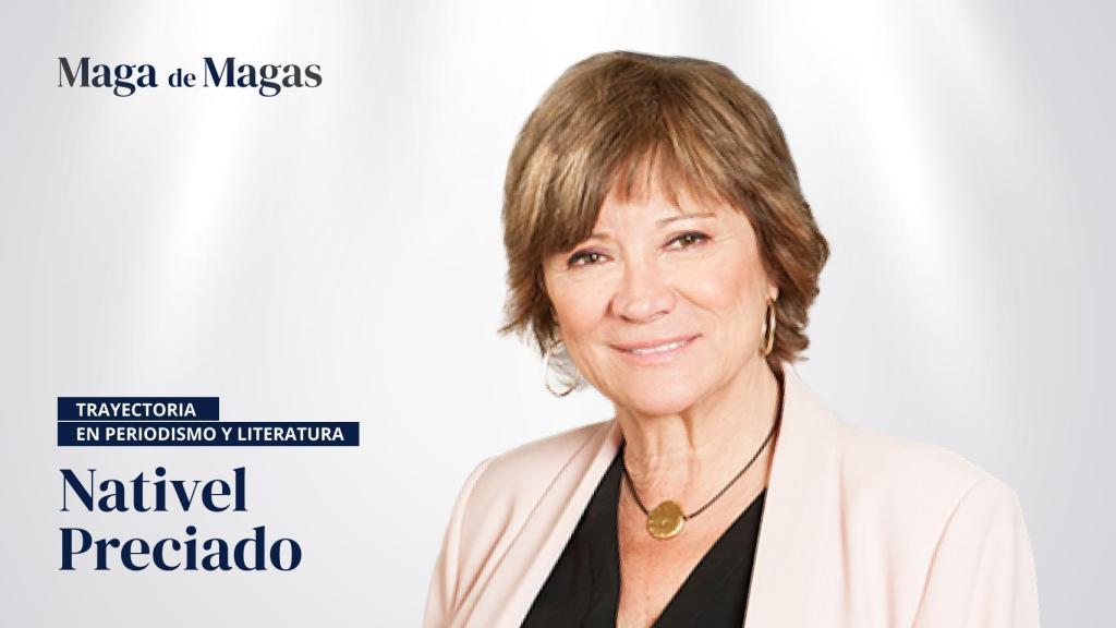 Nativel Preciado, premio Maga de Magas a mejor trayectoria.