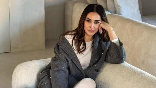 Vicky Martín Berrocal en su nueva casa.