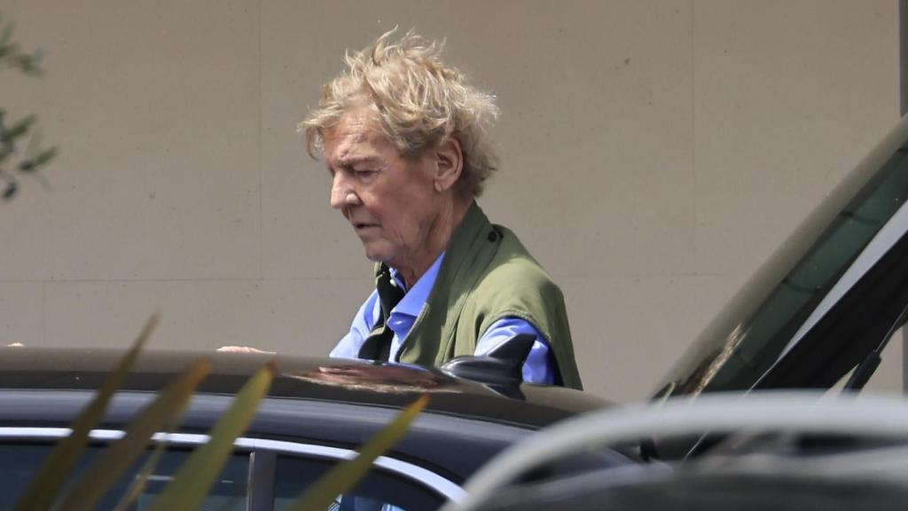 Ernesto de Hannover, tras tres semanas ingresado, el pasado abril.