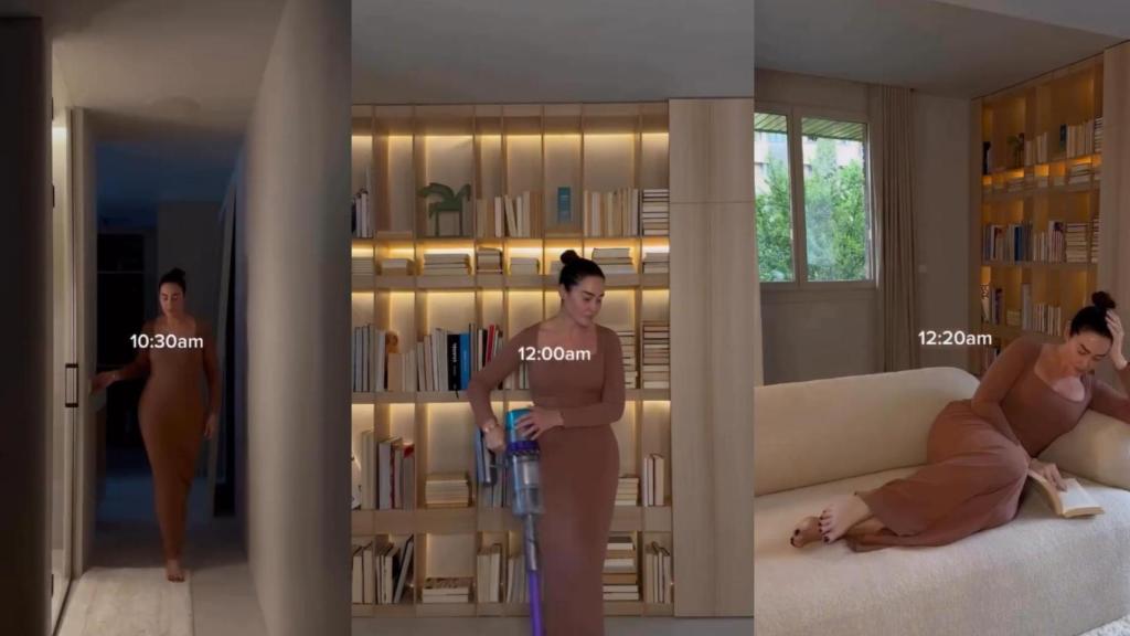 La librería de Vicky Martín Berrocal en una imagen de sus redes sociales.