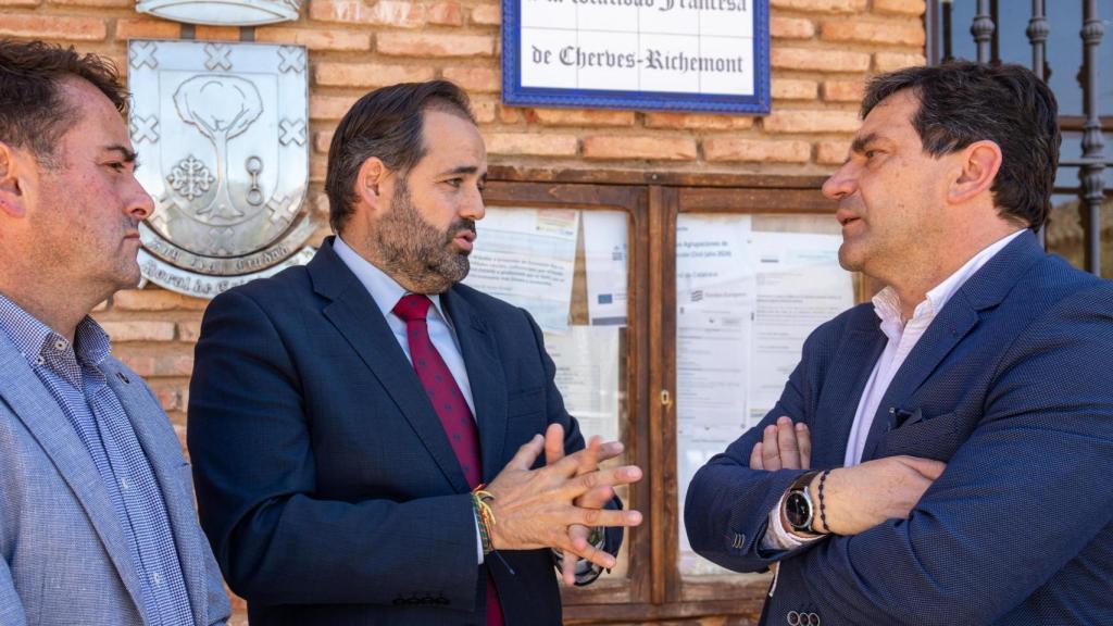 Paco Núñez y Miguel Ángel Valverde. Foto: PP CLM.