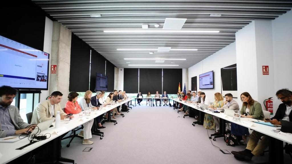Sesión del pleno del Foro de Empresas Emergentes celebrado este 27 de mayo.