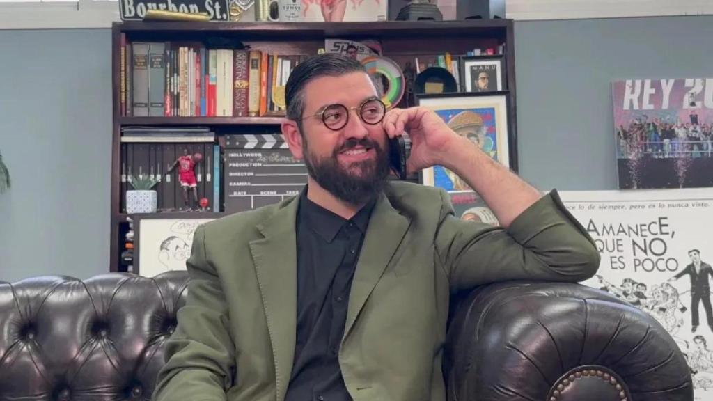 Manu Sánchez en la promo de 'Lo de Évole'.