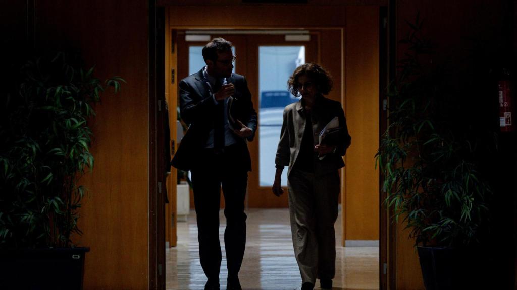 Carlos Cuerpo y María Jesús Montero.