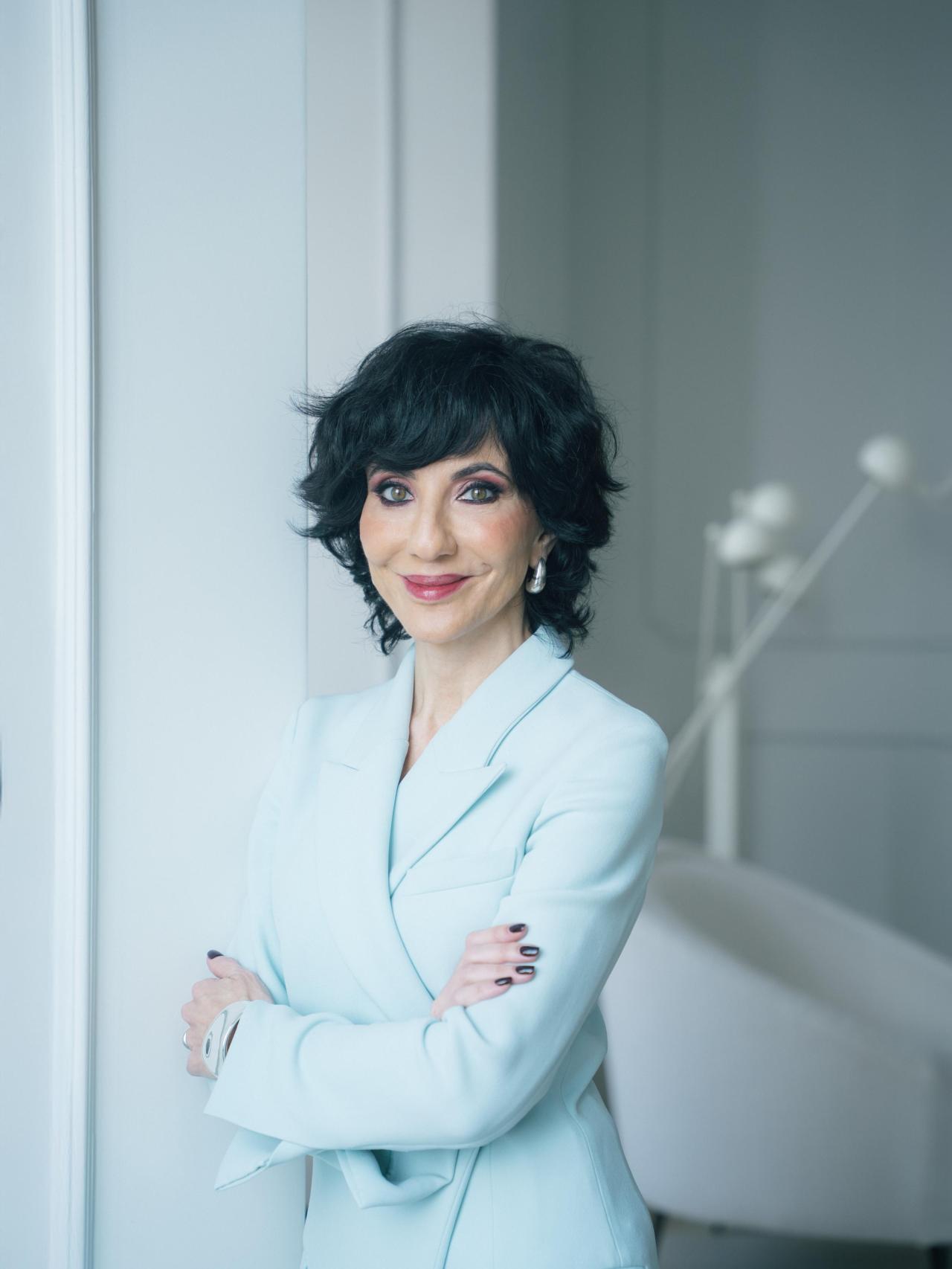 La consejera delegada de PYMAR, durante la entrevista.