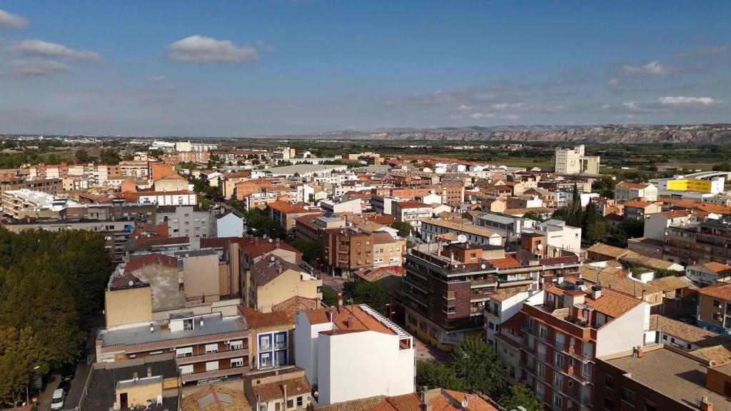 El barrio rural de Casetas, en Zaragoza.